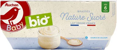 Auchan Brassé Nature sucré