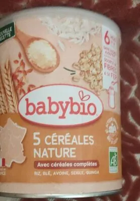 Babybio 5 céréales nature