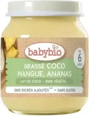 Babybio Brassé coco mangue ananas