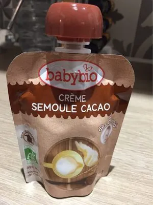 Babybio Crème semoule cacao