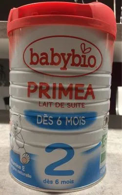 BabyBio Lait de suite en poudre, dès 6 mois - Primea