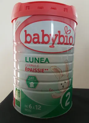 Babybio Lunea Lait De Suite épaissi 6 Mois à 12 Mois