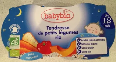 Babybio Tendresse de petits légumes riz