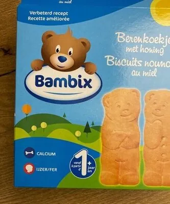 Bambix Biscuits nounours au miel