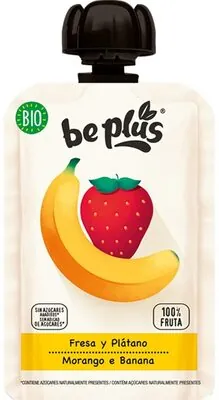 Be Plus Fresa y plátano