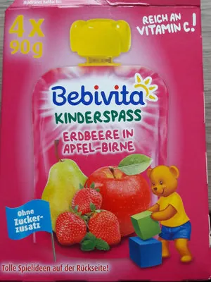 Bebivita Kinder Spaß Erdbeere In Apfel-birne