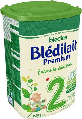 Bledilait BLEDILAIT Premium formule épaissie 2ème âge 820g De 6 à 12 Mois