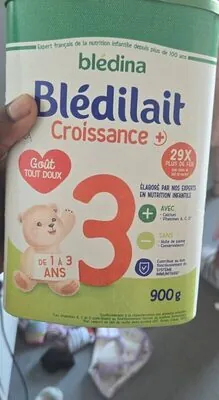 Bledilait BLEDINA BLEDILAIT Croissance + 900g de 12 Mois à 3 Ans