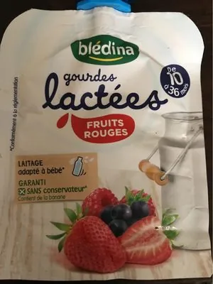Blédina Gourdes lactées
