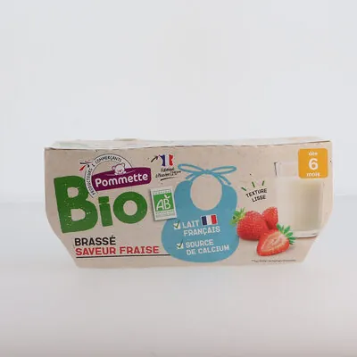 Boi Dessert lacté BIO Fraise - dès 6 mois