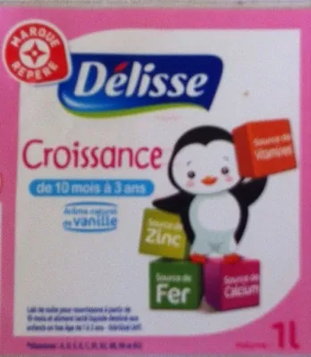 Délisse Lait de croissance