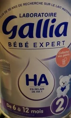 Gallia Lait Infantile gallia HA 2