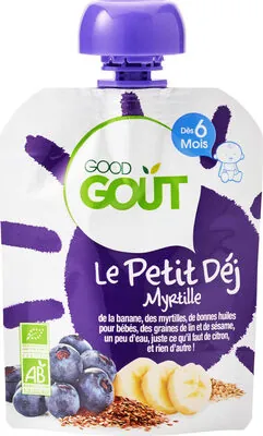 Good Gout Le Petit Déj Myrtille 70g