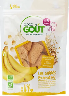 Good Goût Les Carrés banane