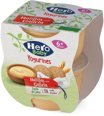 Hero Baby Natillas con galleta