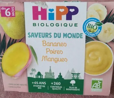 hipp Compotes saveurs du monde