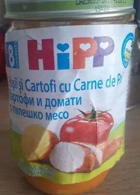 Hipp Roşii şi Cartofi cu Carne de Pui