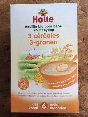 Holle 3 céréales BIO