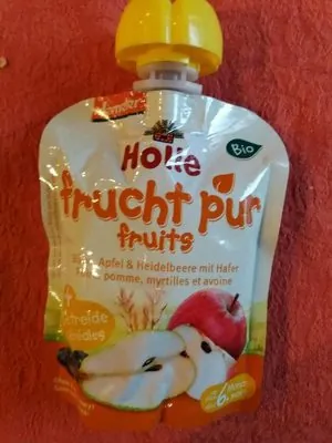 Holle Gourde Poire Pomme Myrtille Avoine