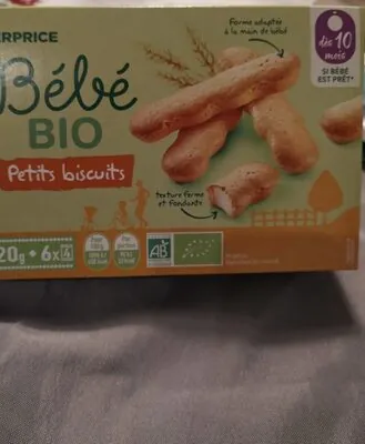 Leader Price Petits biscuits bébé bio