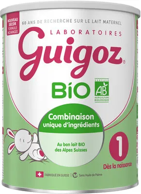 Nestlé GUIGOZ 1 BIO 800g 1er âge dès la Naissance