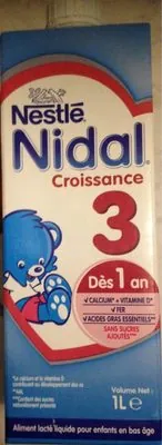 Nestlé LAIT NIDAL CROISSANCE 10M 1L