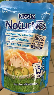 Nestlé NaturNes Courgettes, Carottes, Colin d'Alaska et petites pâtes