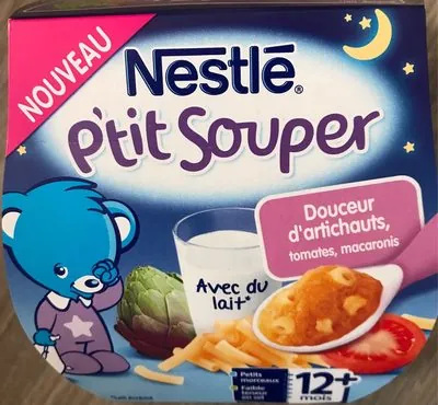 Nestlé P'tit souper douceur d'artichauts, tomates, macaronis