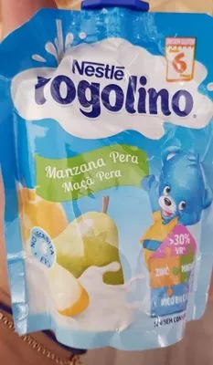 Nestlé Postre lácteo con manzana y pera sin gluten bolsita desde meses