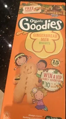 Organix Organix: Goodies Biscuits Gingerbread Men - 135G