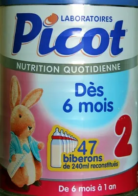 Picot Nutrition quotidienne dès 6 mois