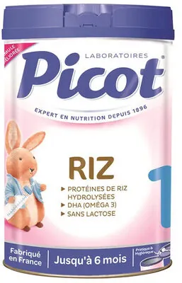 Picot Picot Lait Riz 1er âge