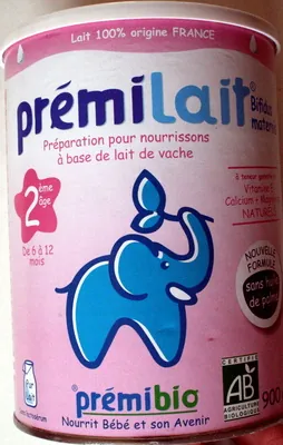Prémilait Lait 100% prémibio