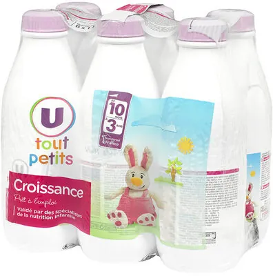 U Lait UHT de suite Croissance
